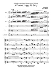 Monroe - A Flutist's Happy Birthday for Flute Choir - FE-T7