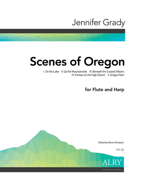 Grady - Scenes of Oregon for Flute and Harp - FH53