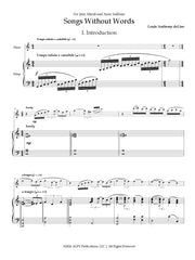 deLise - Songs Without Words for Flute and Harp - FH57