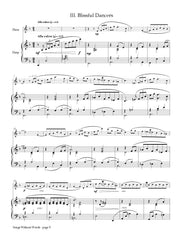 deLise - Songs Without Words for Flute and Harp - FH57