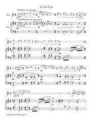 deLise - Songs Without Words for Flute and Harp - FH57