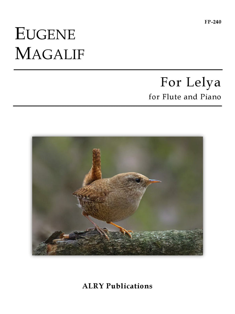Magalif - For Lelya for Flute and Piano - FP240
