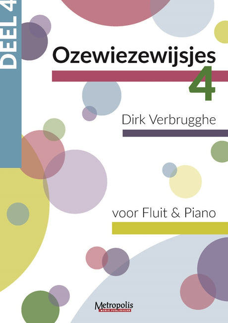 Verbrugghe - Ozewiezewijsjes Deel 4 (Fluit en Piano) - FP7802EM