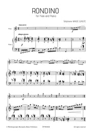 Vande Ginste - Rondino for Flute and Piano - FP7983EM