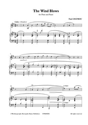 Chatrou - The Wind Blows for Flute and Piano - FP8009EM