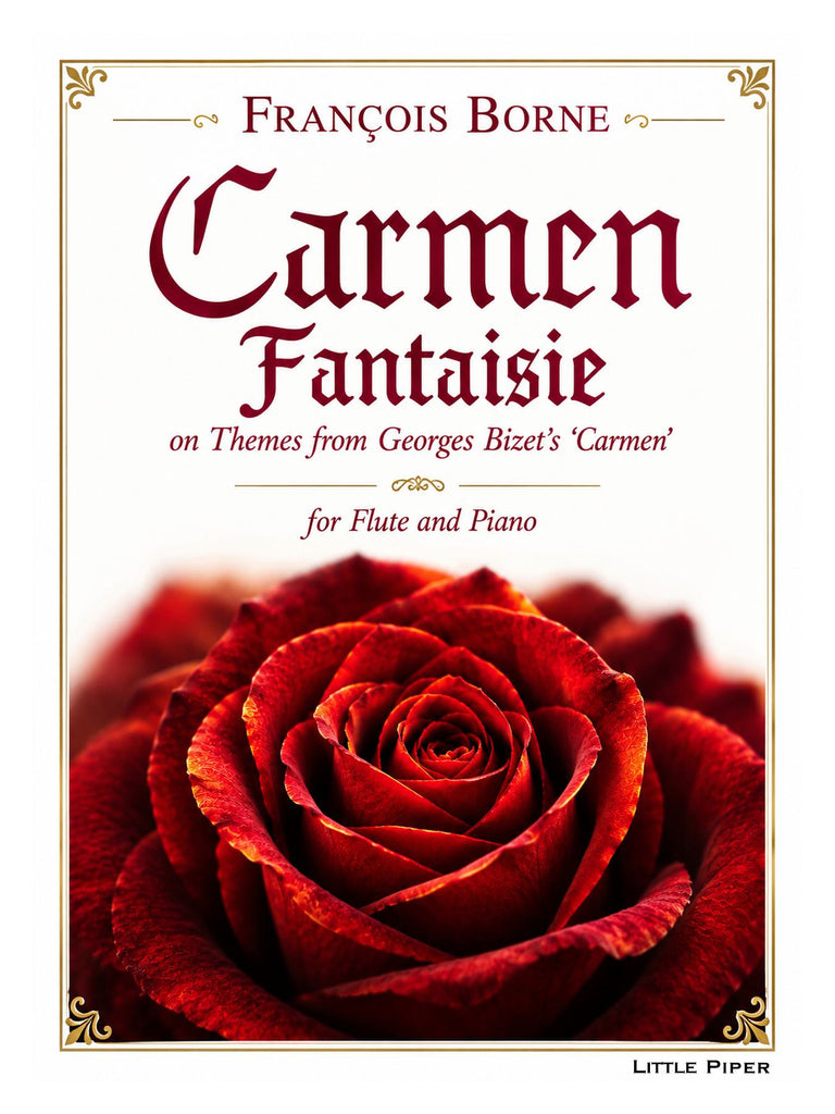 Borne (arr. Monroe) - Carmen Fantaisie for Flute and Piano - FP-B3