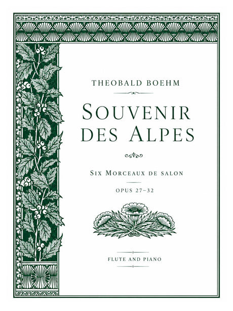 Boehm - Souvenir des Alpes for Flute and Piano - FP-B8