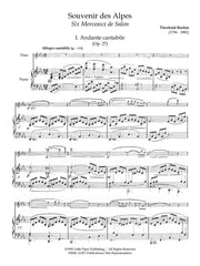 Boehm - Souvenir des Alpes for Flute and Piano - FP-B8