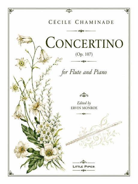 Chaminade (ed. Monroe) - Concertino, Op. 107 for Flute and Piano - FP-C2