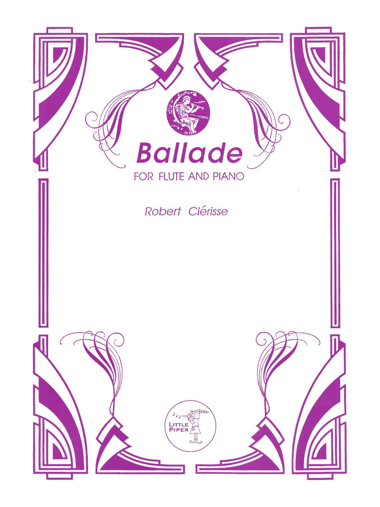 Clérisse - Ballade for Flute and Piano - FP-C5