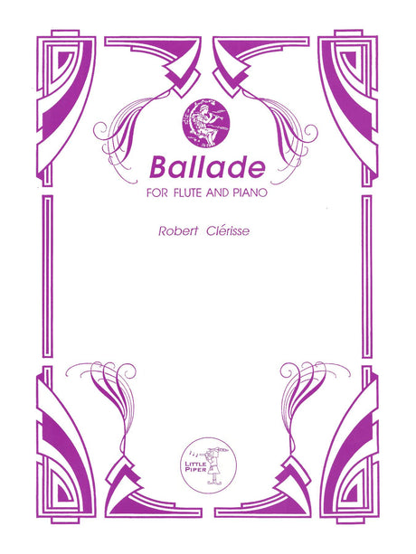 Clérisse - Ballade for Flute and Piano - FP-C5