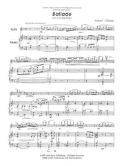 Clérisse - Ballade for Flute and Piano - FP-C5