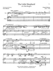 Debussy (ed. Monroe) - The Little Shepherd and 2nd Arabesque for Flute and Piano - FP-D3