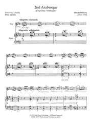 Debussy (ed. Monroe) - The Little Shepherd and 2nd Arabesque for Flute and Piano - FP-D3
