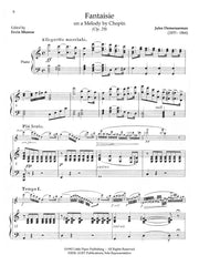 Demersseman (ed. Monroe) - Fantaisie on a Melody of Chopin, Op. 29 for Flute and Piano - FP-D4