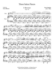 Doppler (ed. Monroe) - Three Salon Pieces for Flute and Piano - FP-D5