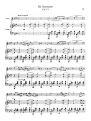 Doppler (ed. Monroe) - Three Salon Pieces for Flute and Piano - FP-D5