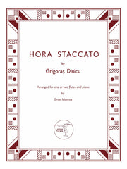 Dinicu (ed. Monroe) - Hora Staccato for One or Two Flutes and Piano - FP-D6