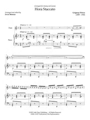 Dinicu (ed. Monroe) - Hora Staccato for One or Two Flutes and Piano - FP-D6