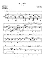 Elgar (arr. Benson) - Romance, Op. 1 for Flute and Piano - FP-E1