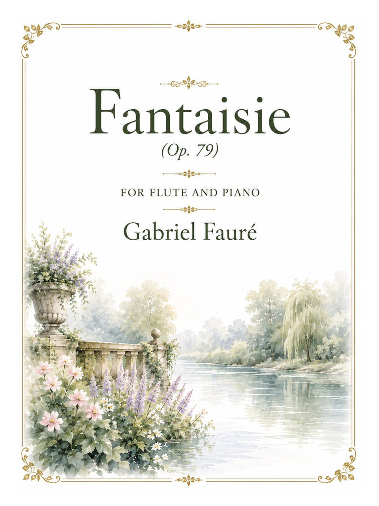 Fauré - Fantaisie, Op. 79 for Flute and Piano - FP-F1