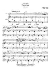 Fauré - Fantaisie, Op. 79 for Flute and Piano - FP-F1