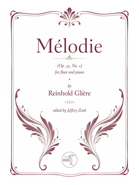 Gliere (arr. Zook) - Melodie, Op. 35, No. 1 for Flute and Piano - FP-G10
