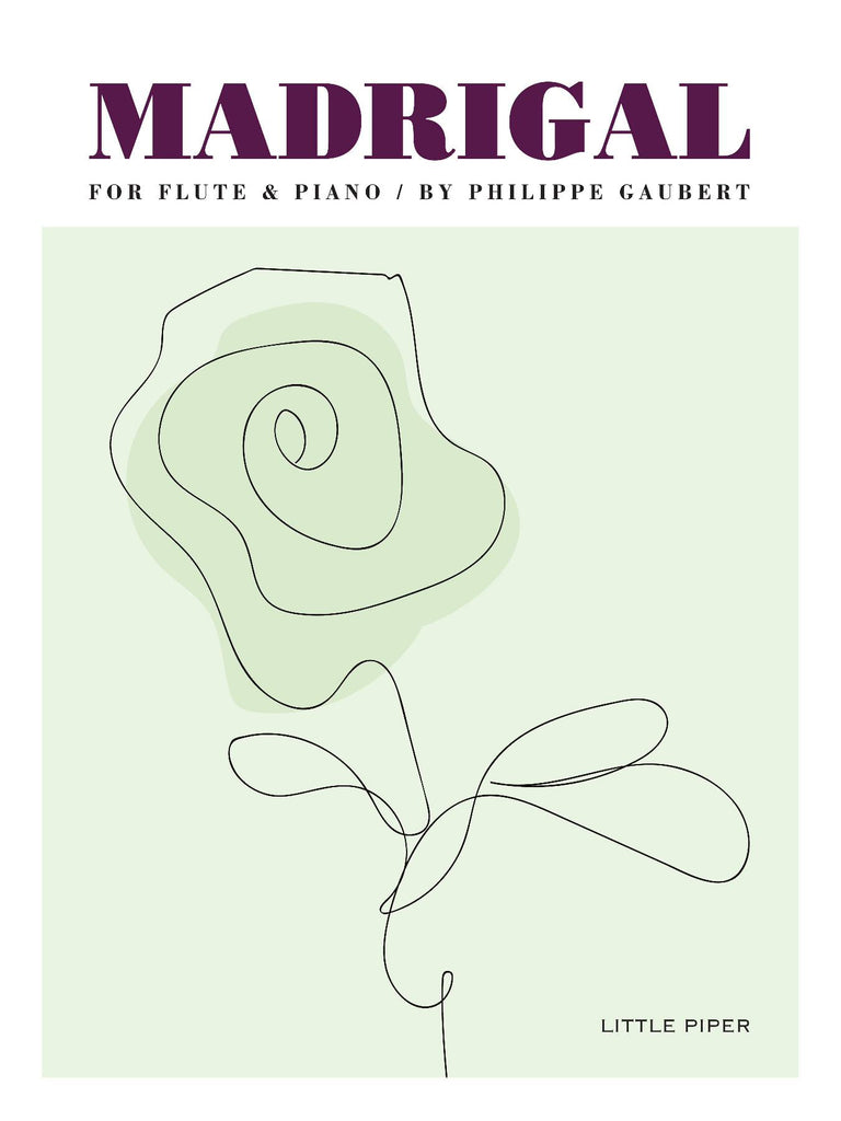 Gaubert - Madrigal for Flute and Piano - FP-G1