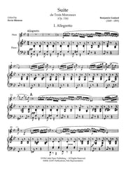 Godard (ed. Monroe) - Suite de Trois Morceaux, Op. 116 for Flute and Piano - FP-G3