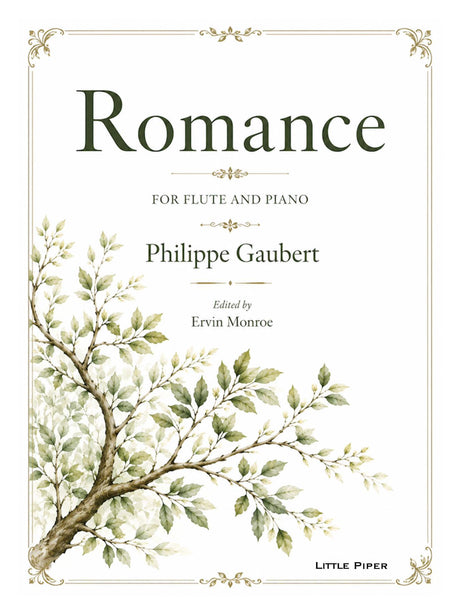 Gaubert (ed. Monroe) - Romance for Flute and Piano - FP-G4