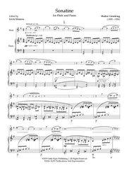 Gieseking (ed. Monroe) - Sonatine for Flute and Piano - FP-G7
