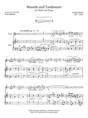 Niverd (ed. Monroe) - Musette and Tambourin for Flute and Piano - FP-N1