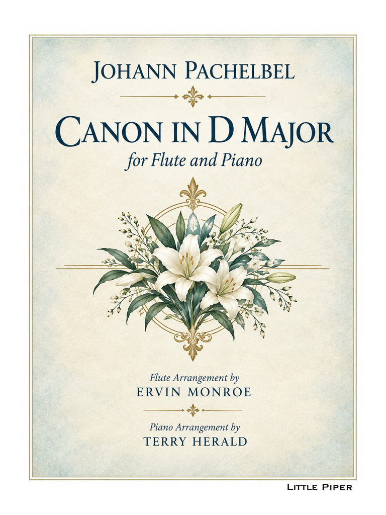 Pachelbel (arr. Monroe) - Canon in D Major for Flute and Piano - FP-P1