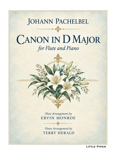 Pachelbel (arr. Monroe) - Canon in D Major for Flute and Piano - FP-P1