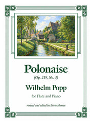 Popp (ed. Monroe) - Polonaise for Flute and Piano - FP-P3