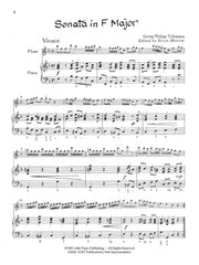 Telemann (ed. Monroe) - Five Sonatas for Flute and Keyboard - FP-T1