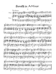 Telemann (ed. Monroe) - Five Sonatas for Flute and Keyboard - FP-T1