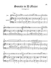 Telemann (ed. Monroe) - Four Sonatas for Flute and Keyboard - FP-T2