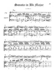 Telemann (ed. Monroe) - Four Sonatas for Flute and Keyboard - FP-T2