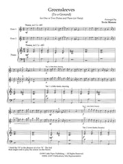 Monroe - Greensleeves for One or Two Flutes and Piano - FP-T4