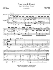Taffanel (ed. Monroe) - Françoise de Rimini for Flute and Piano - FP-T5