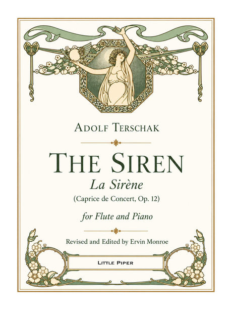 Terschak (ed. Monroe) - The Siren, Op. 12 for Flute and Piano - FP-T6