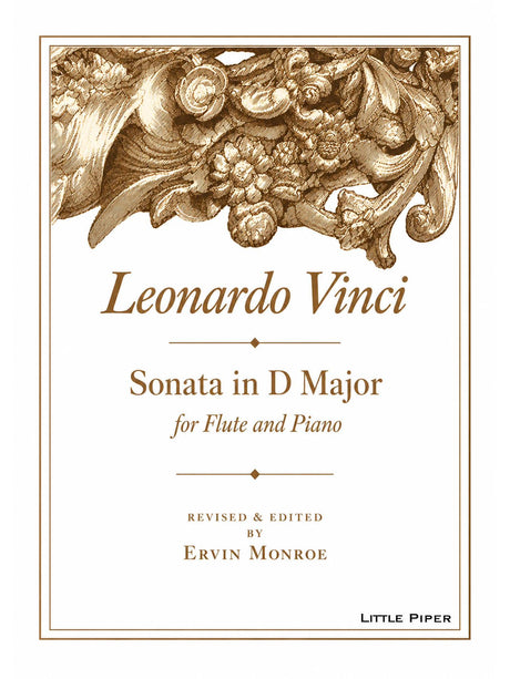 Vinci (ed. Monroe) - Sonata in D Major for Flute and Piano - FP-V1