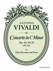 Vivaldi - Concerto in C Minor, RV 441 for Flute/Recorder and Piano - FP-V2