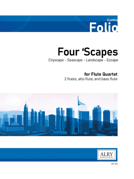 Folio - Four 'Scapes for Flute Quartet - FQ105