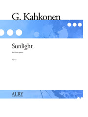 Kahkonen - Sunlight for Flute Quartet - FQ113