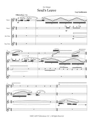 Kahkonen - Soul's Leave for Flute Quartet - FQ99
