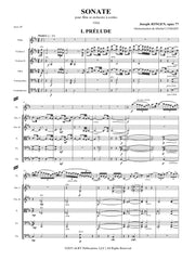 Jongen (orch. Lysight) - Sonate, Op. 77 pour flûte et orchestre à cordes - FS48