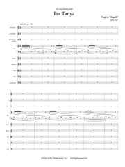 Magalif - For Tanya for Two Solo Flutes, String Orchestra, and Piano - FS49