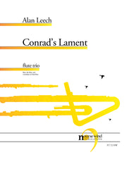 Leech - Conrad's Lament for Flute Trio - FT72NW